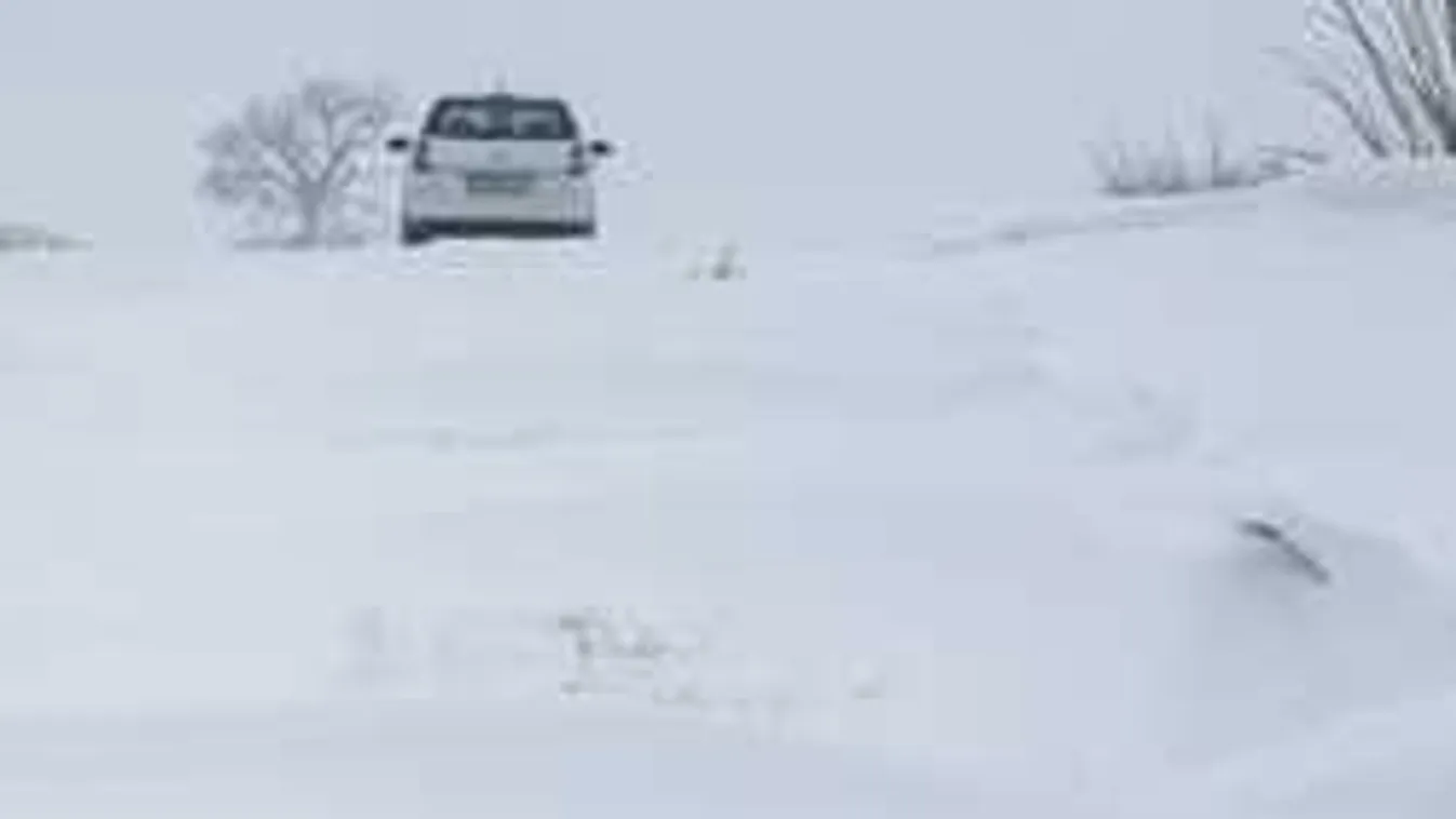 Az egész országot figyelmeztetik: mindenhol esni fog a hó