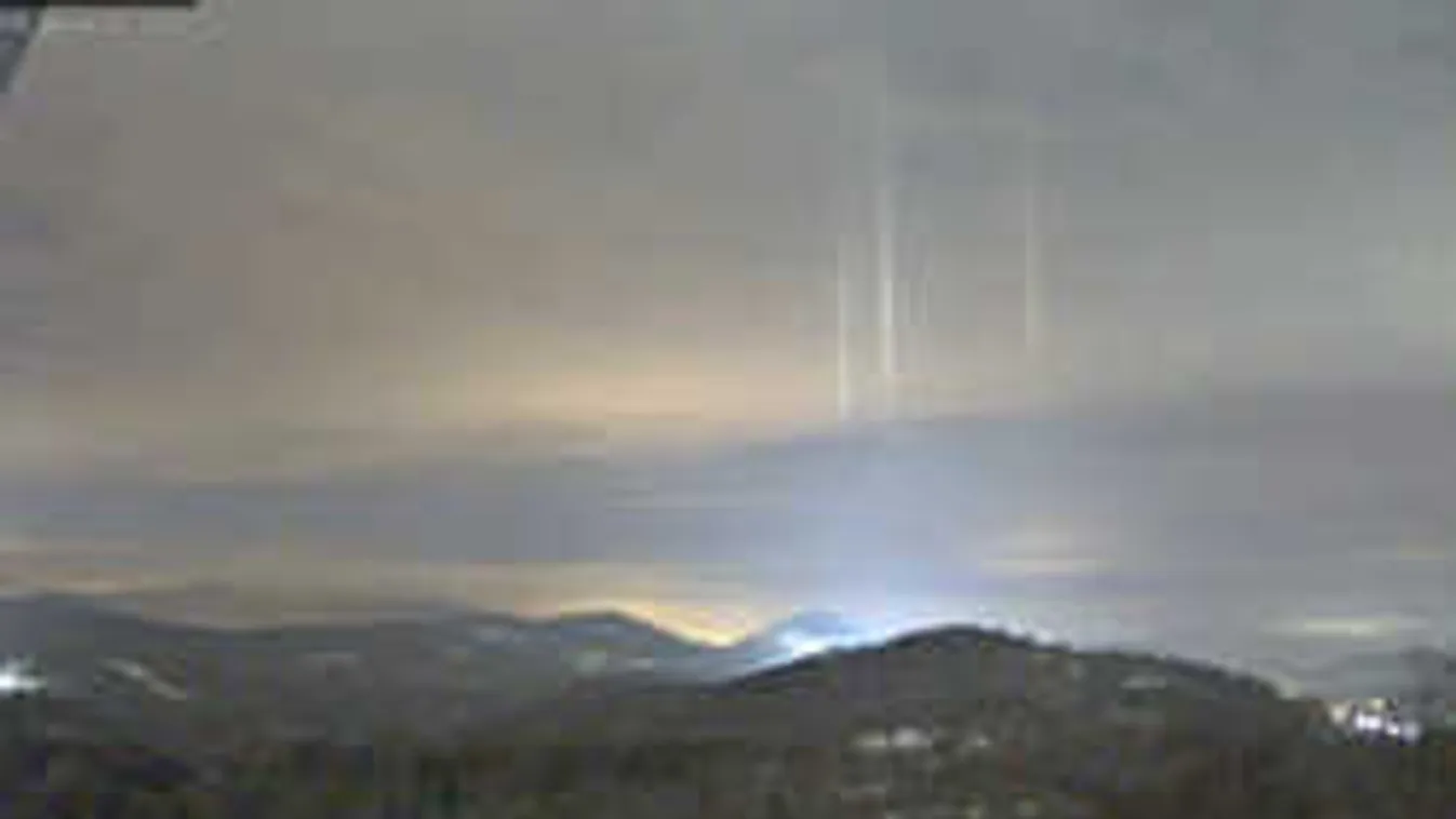 Elképesztő, mi zajlott a Mátra felett, levideózták a történteket