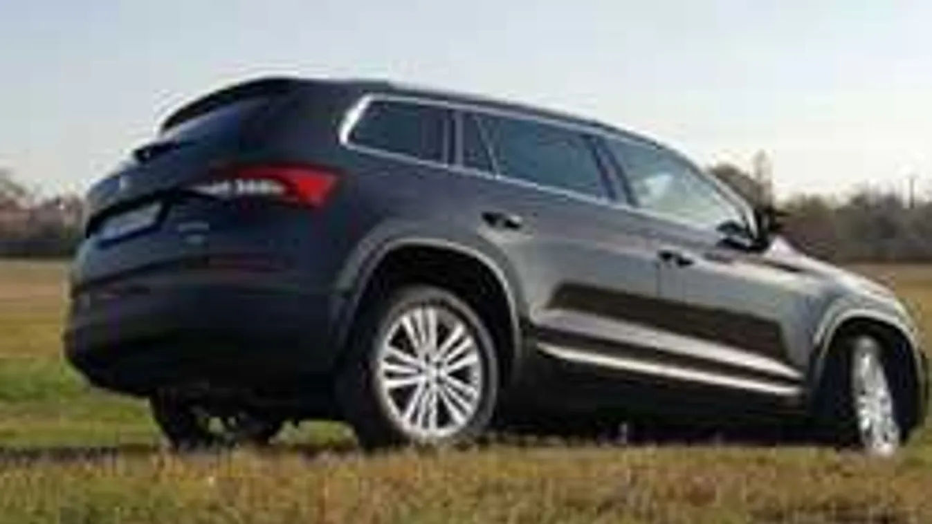 Két és félszoba összkomfort Skoda Kodiaq teszt