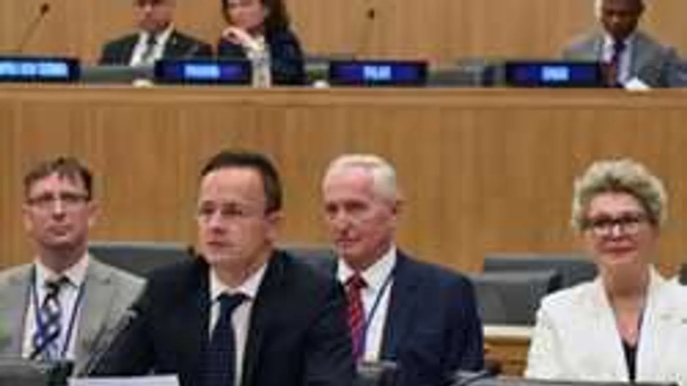Szijjártó: Az ENSZ-csomag veszélyt jelent az egész világra