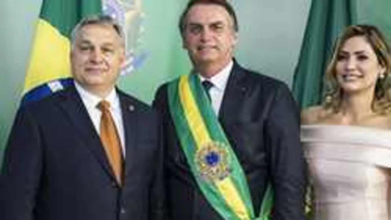 Orbán Viktor részt vett a brazil elnök nagyszabású beiktatási ünnepségén