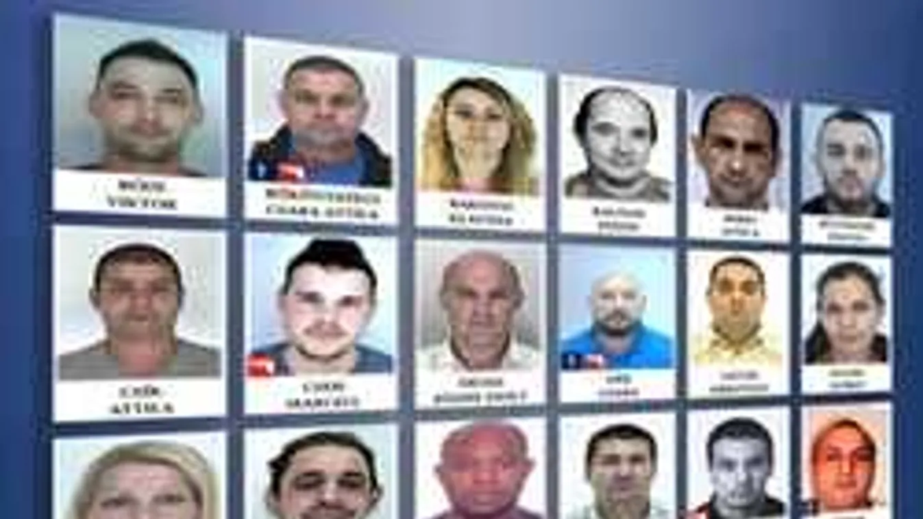 Felismered őket? Bemutatjuk az 50 legkeresettebb magyar bűnözőt