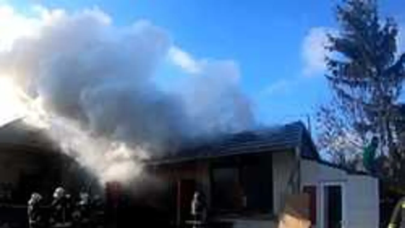 Így égett egy kazánhelyiség Kenézen