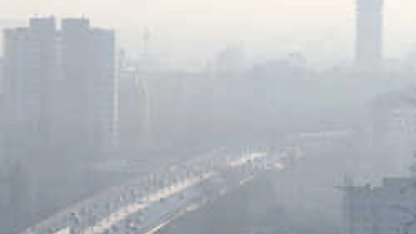 Riadó Miskolcon, gond van a levegővel