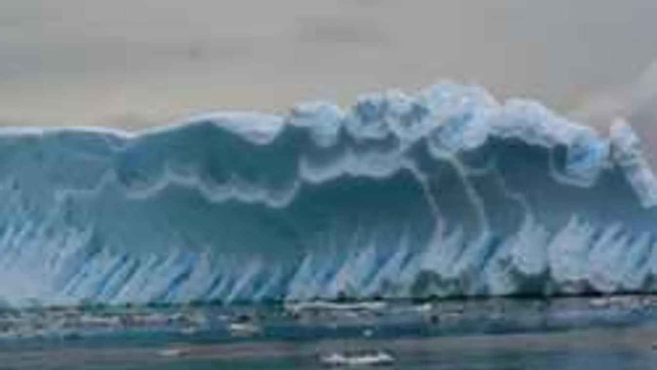 Jégcunami tarolta le egy amerikai város partját! - videó