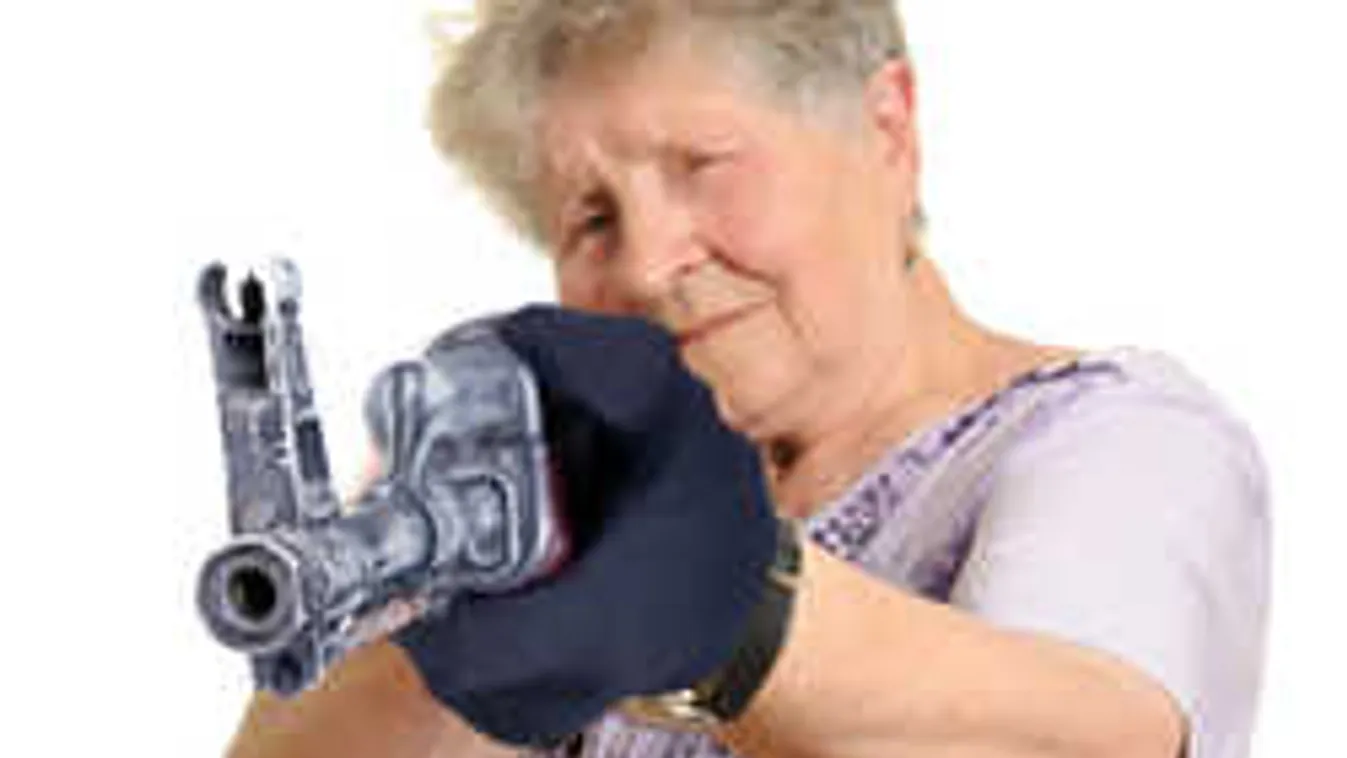 Egy nagymama géppisztolyt rántott a munkásokra Kőbányán