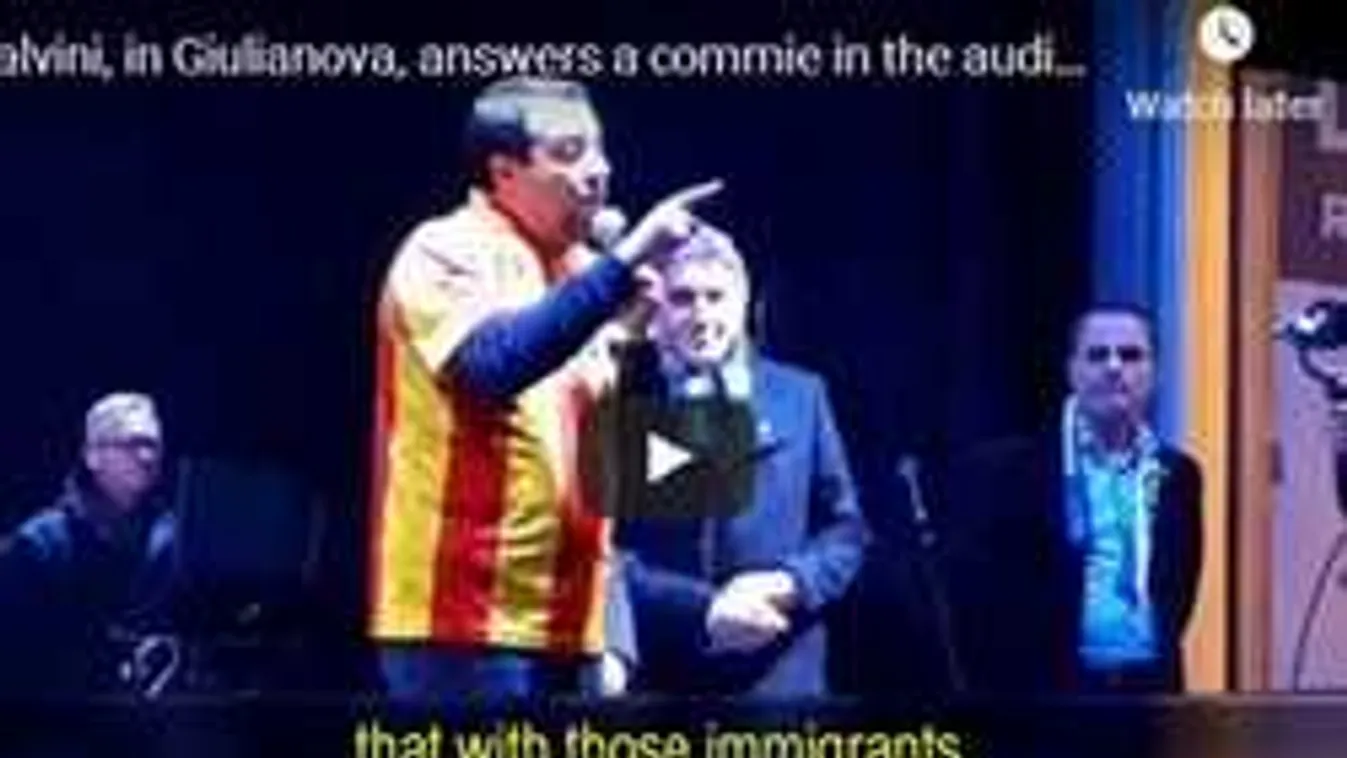 Salvini: Add meg a címed, küldök neked 20 migránst! - videó