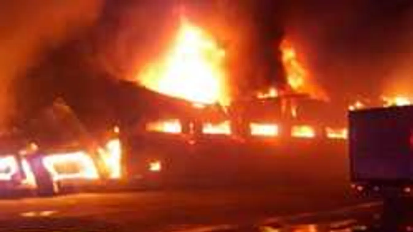 Friss hír: Hatalmas lángok pusztítanak a gyulafehérvári fűszergyárban