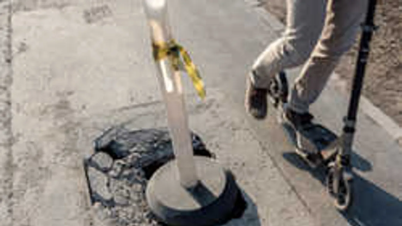 Balesetveszélyes aknafedelek csúfítják a fővárost