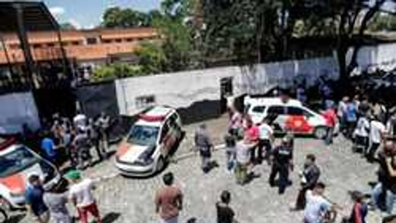 Kikerült egy felvétel a brazíliai iskolai mészárlásról! - megrázó videó