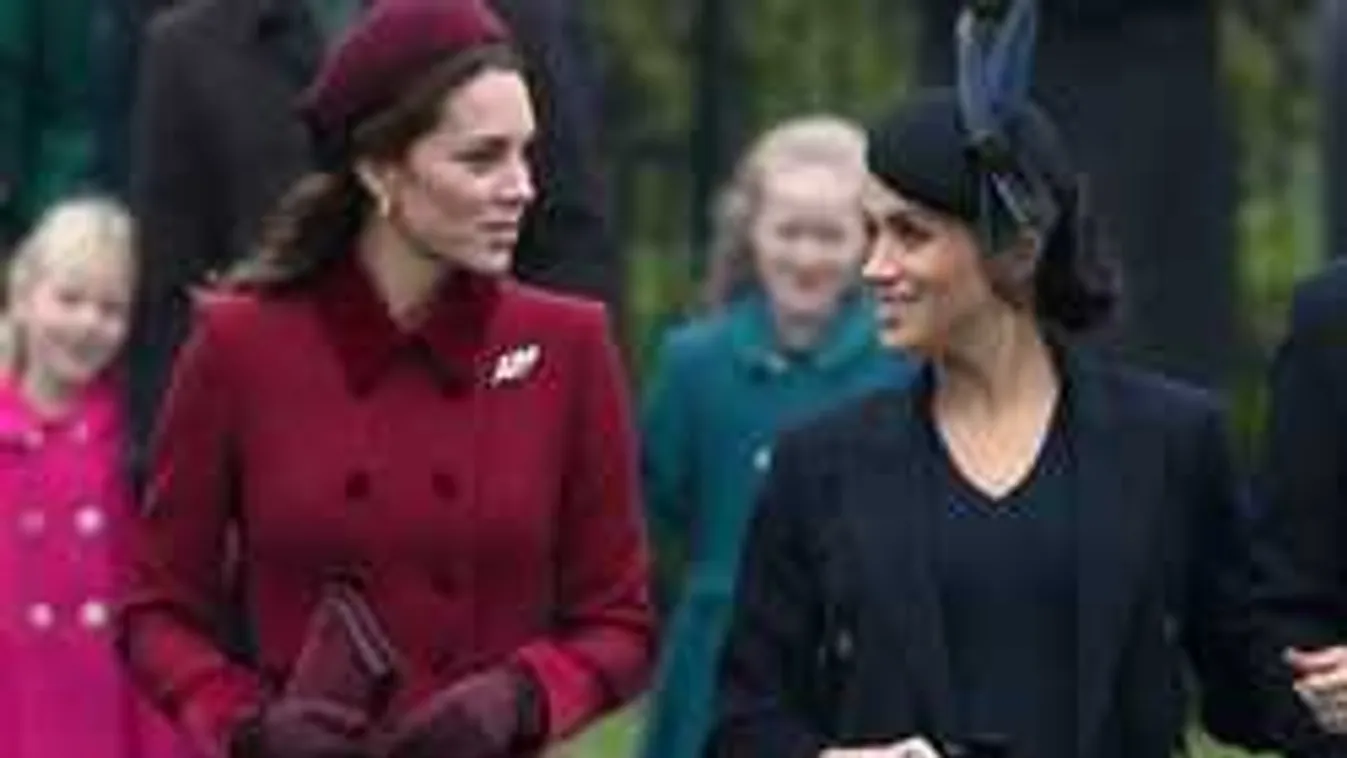 Durva videó, így verekedne Meghan és Katalin?