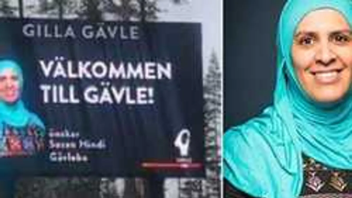"Örömmel fogadjuk a svéd muszlim városban!"