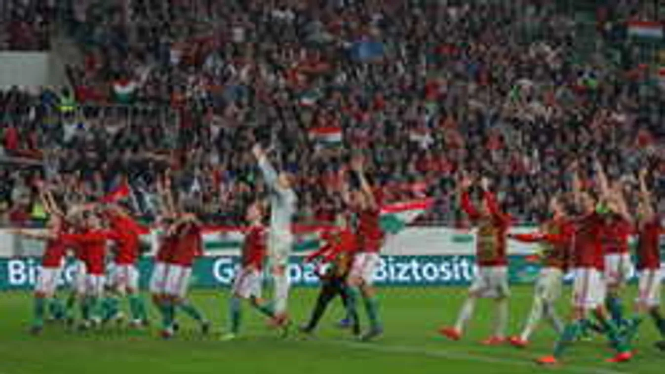 Magyar óriások a horvátok ellen, képeken a budapesti focicsoda