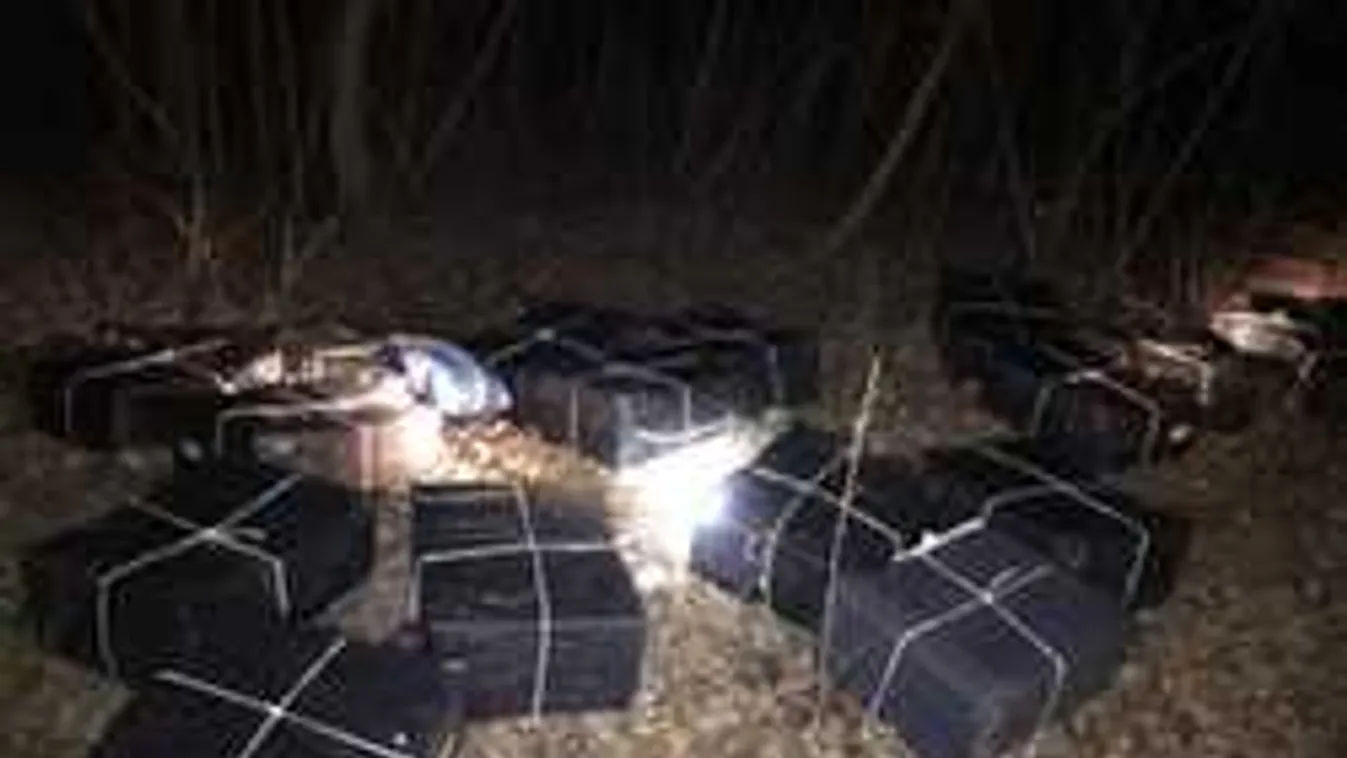 Szép fogás! 15 milliónyi csempészcigivel bukott le a magyar határon három ukrán