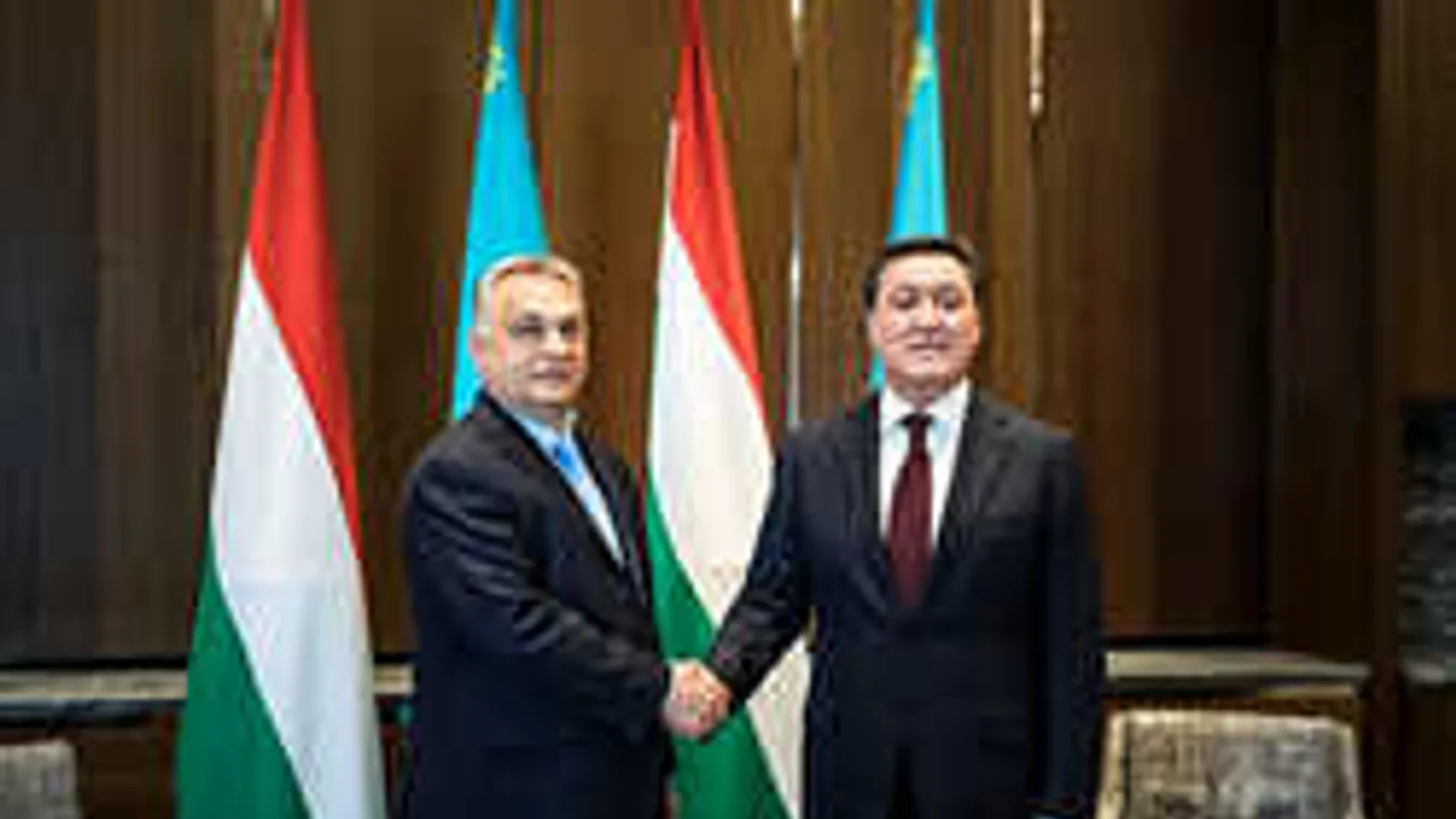 Orbán Viktor: Első megálló, Nur-Szultán - videó