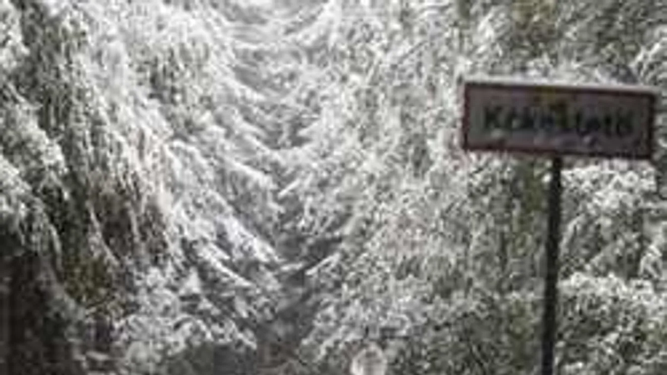 40 centi hó a Kékestetőn: Ilyen volt a húsvét két évvel ezelőtt