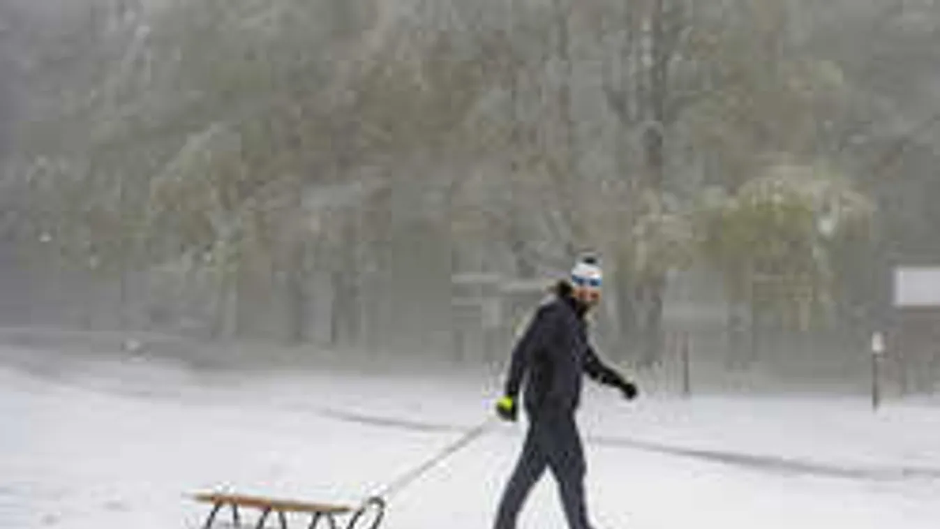 Megdőlt a hidegrekord a Kékestetőn és Budapesten is hétfőn