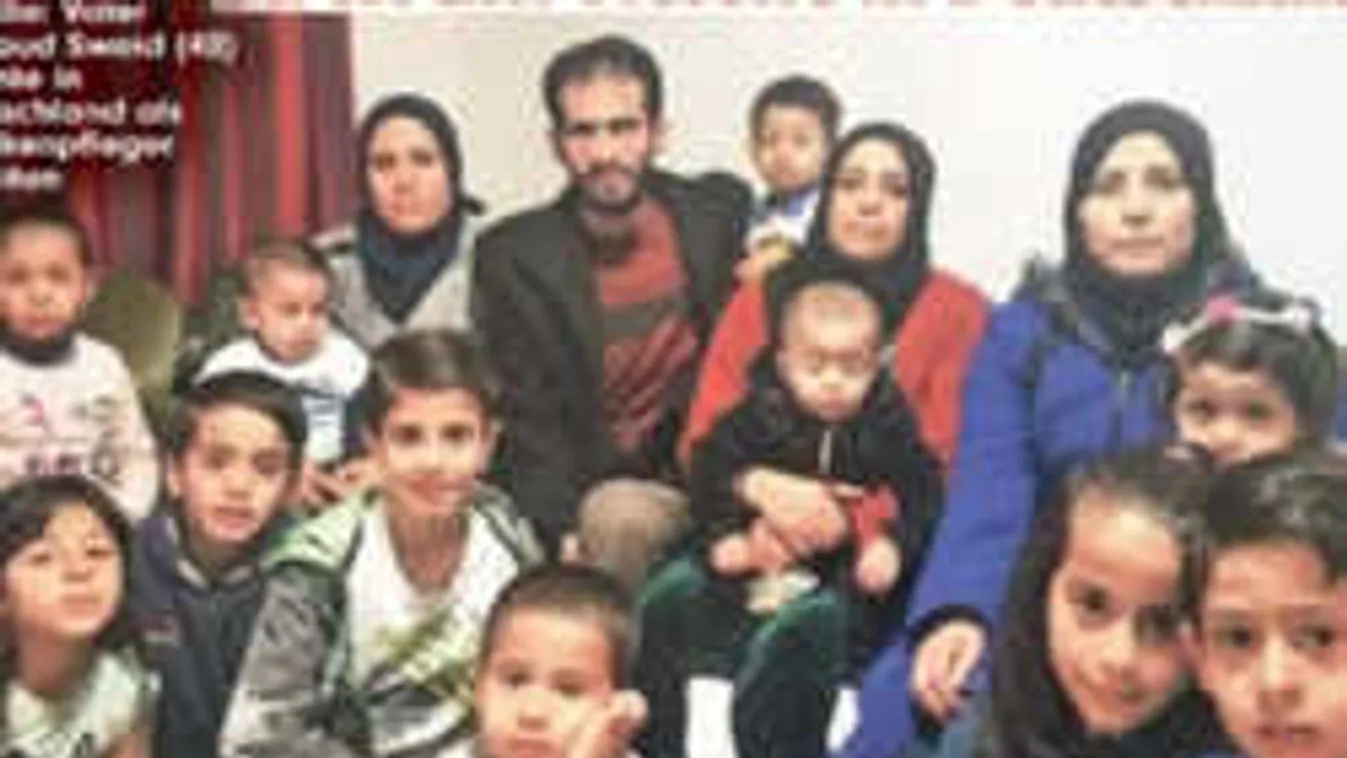 1,2 millió forintnyi segélyt kap az államtól a 3 nejű, 13 gyerekes apa