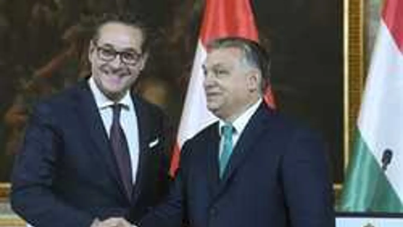 Nagyra értékeli Orbán Viktort a Budapestre látogató Strache