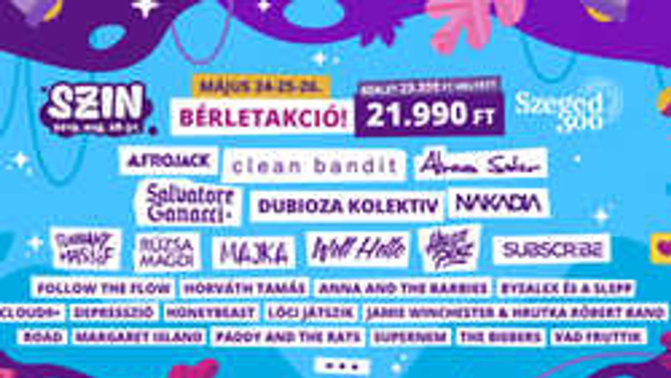 Újabb sztárok a SZIN-en