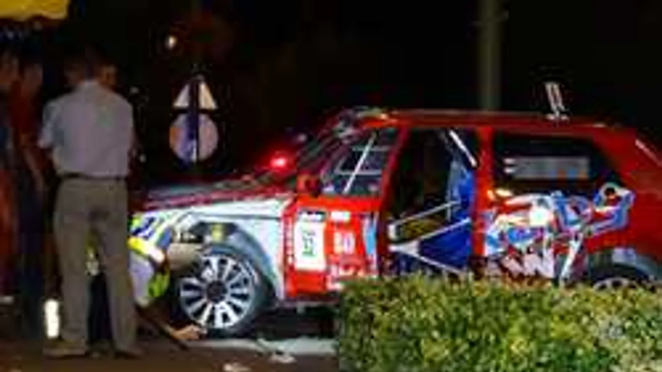 Itt a felvétel a megrázó tótkomlósi ralibalesetről - csak erős idegzetűeknek!