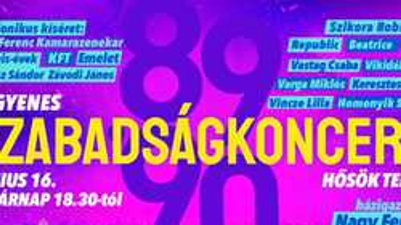 Ingyenes koncert várja a Hősök terére látogatókat