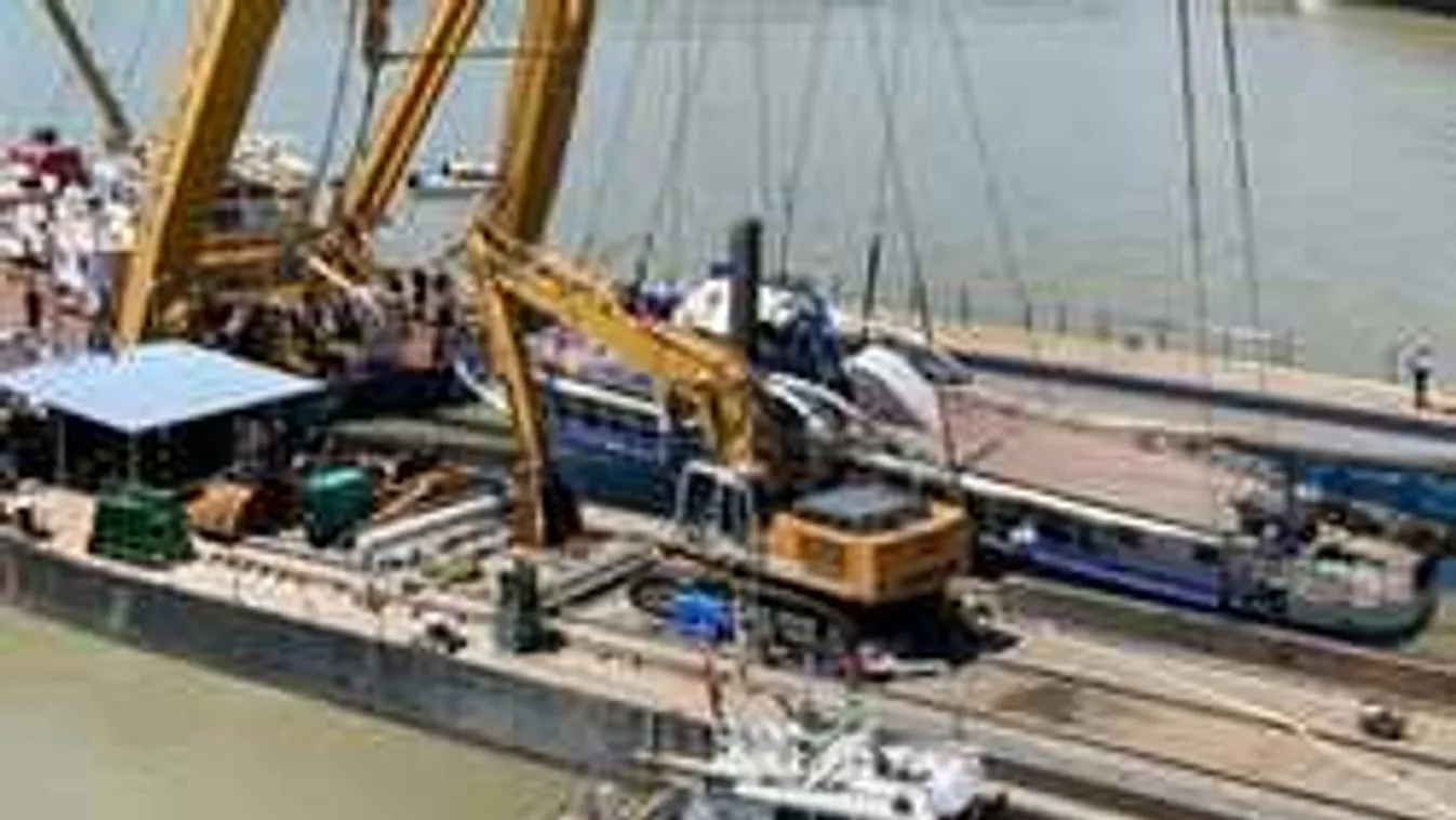 Újabb előrelépés: már az uszályon van a Hableány