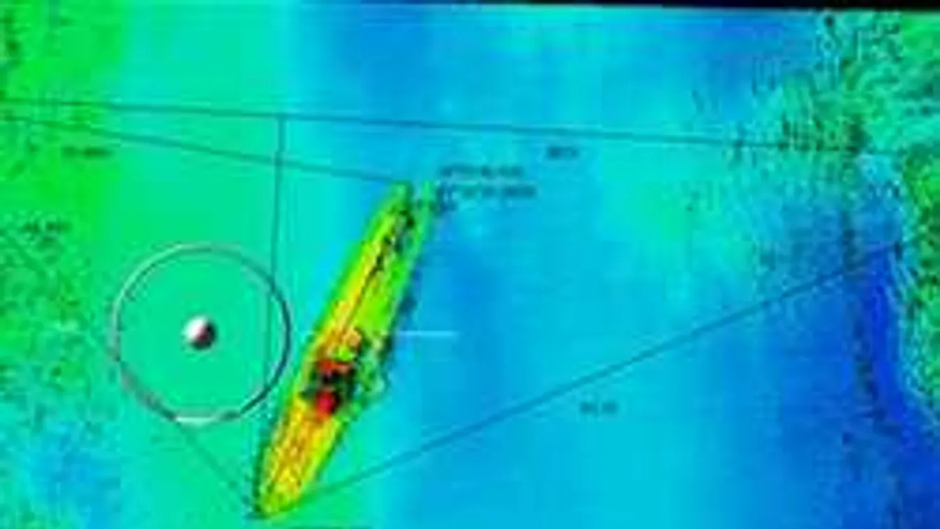 Friss fotók a Hableányról, több mint 8 méter mélyen fekszik a roncs