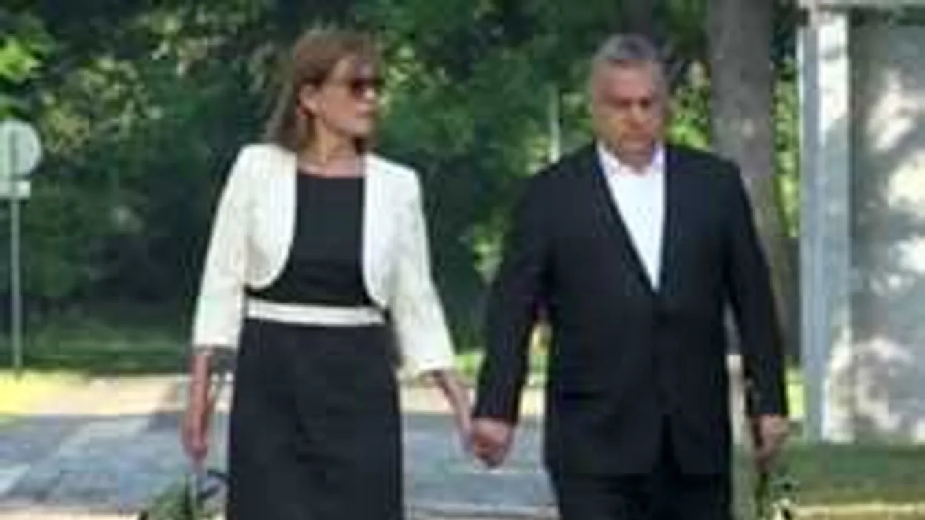 Orbán Viktor ma reggel virágot vitt a kivégzett Nagy Imre sírjára