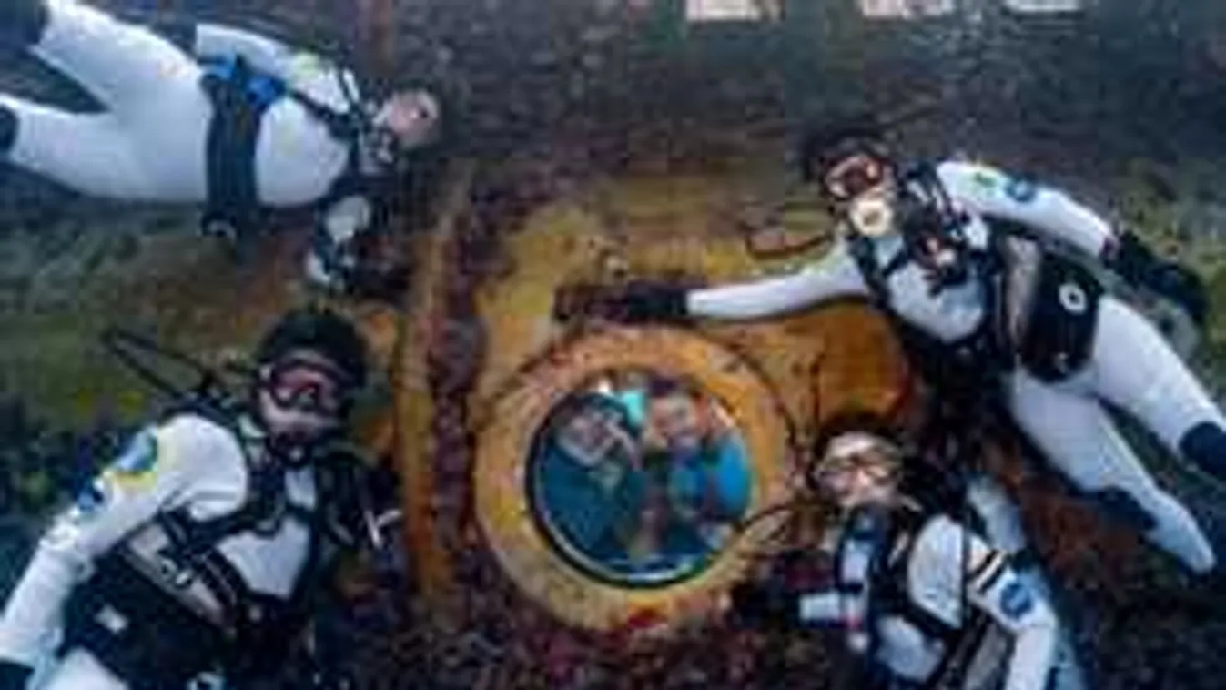 Hihetetlen hazai siker: magyar zászló az óceán mélyén