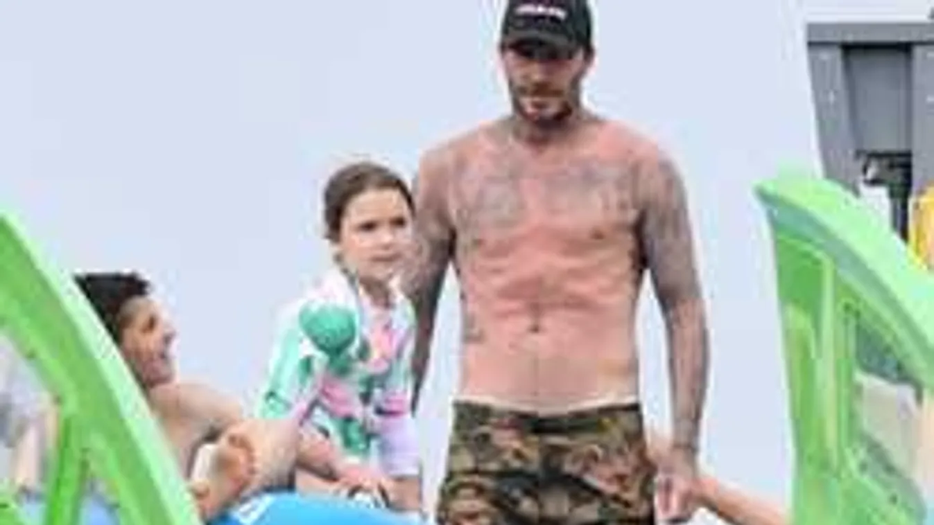 Leesik az állad a képektől, David Beckham észbontó formában van