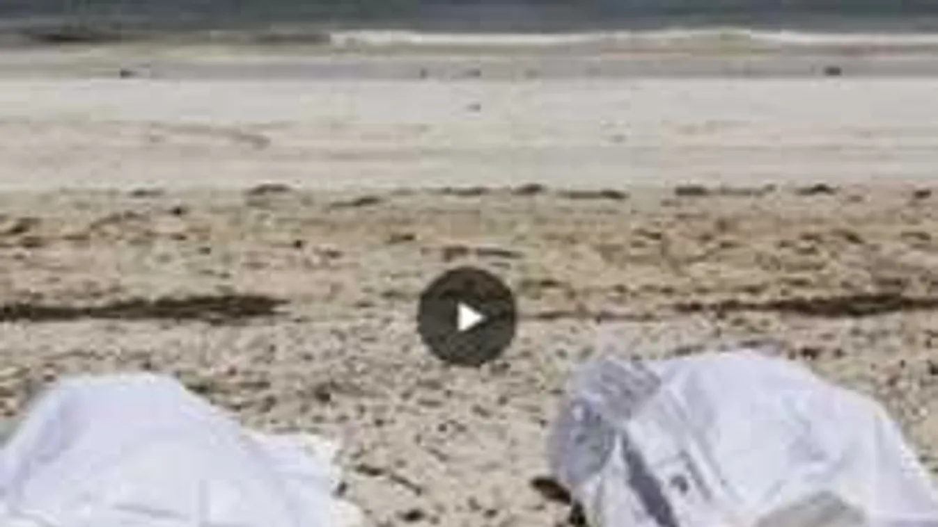 Migráns hullájára lelt a tunéziai tengerparton egy belga turista