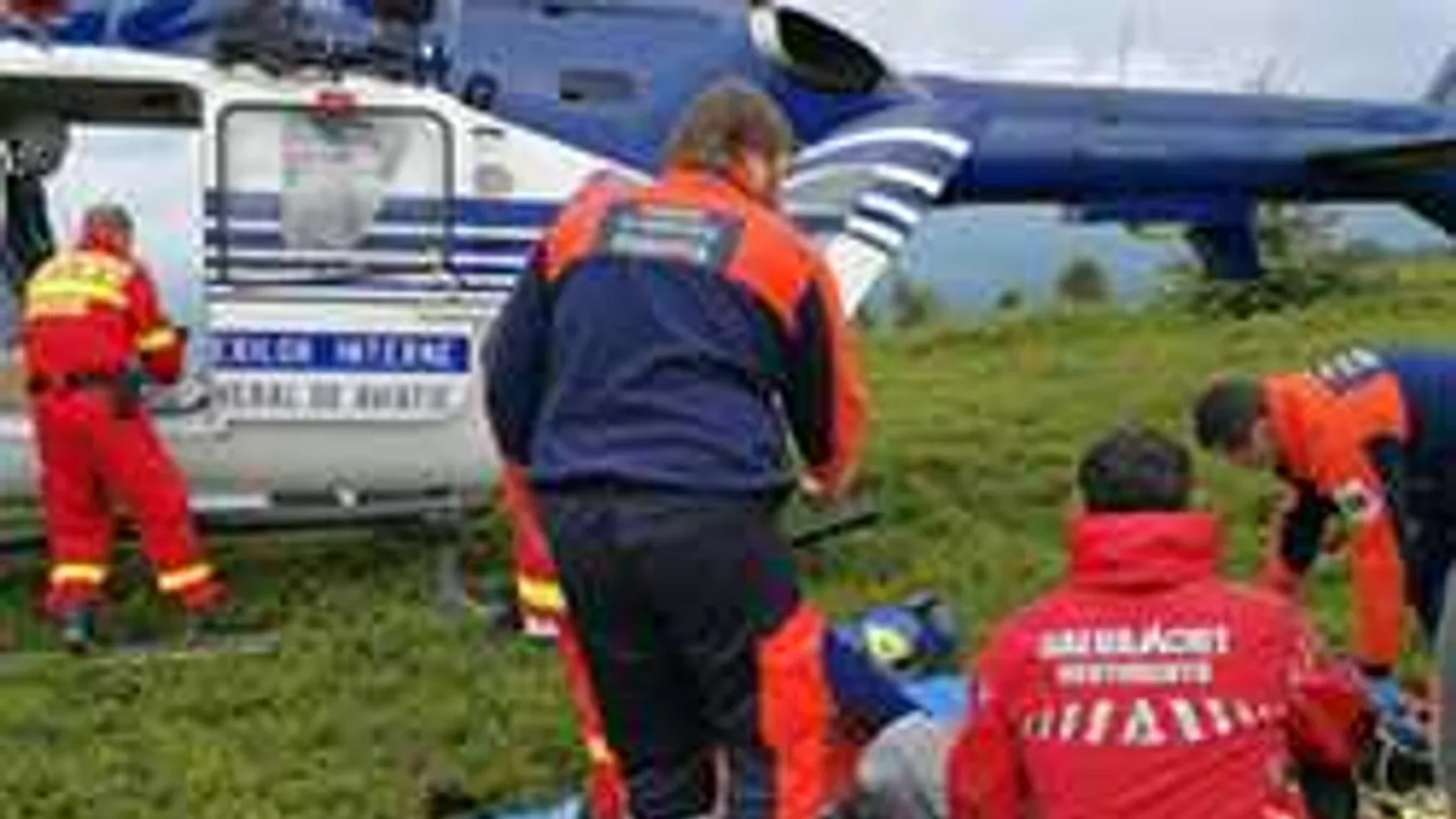 Egy magyar miatt kellett a hegytetőre mentőhelikoptert hívni