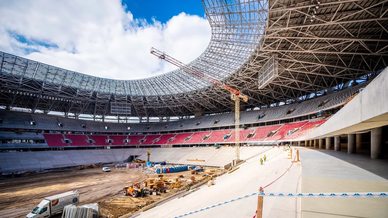 Leleplező videó, így még nem láttad az új magyar stadiont