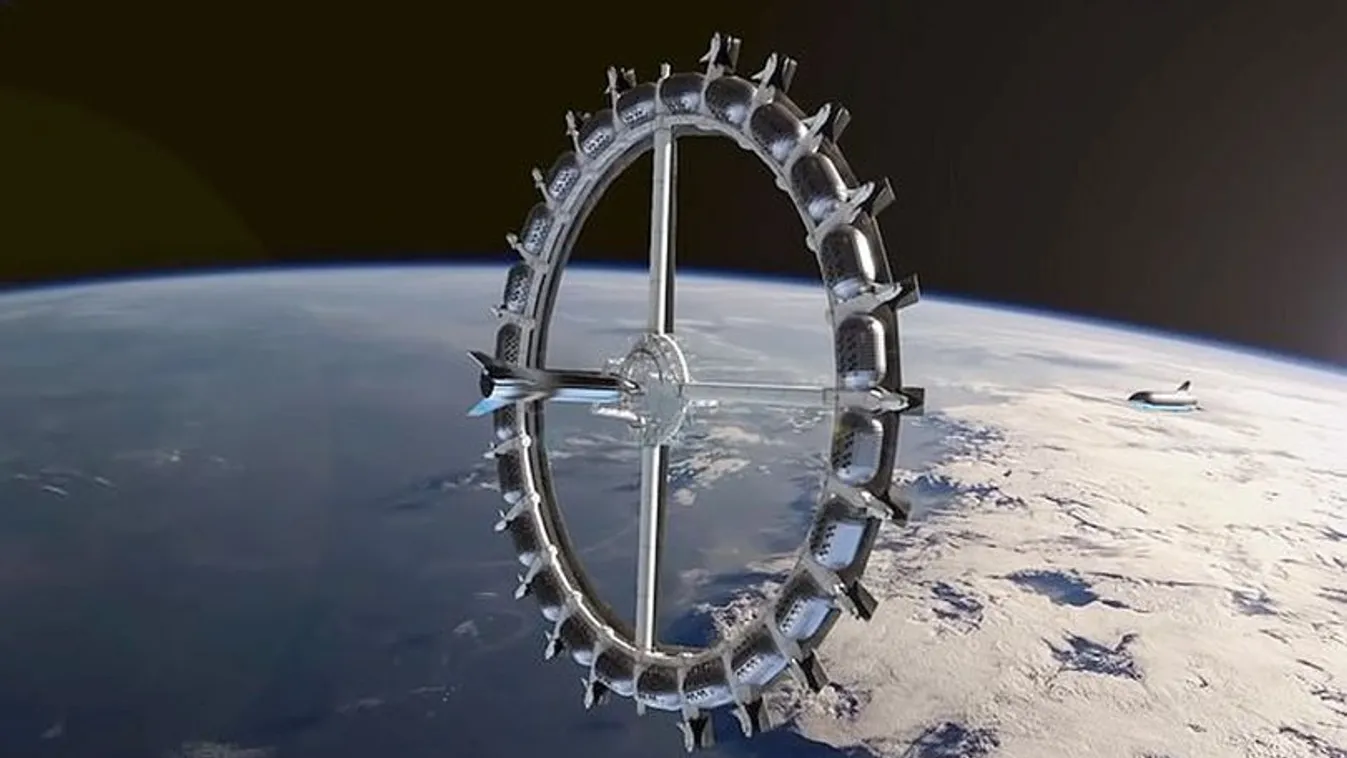 Épül az első űrhotel - Fotók