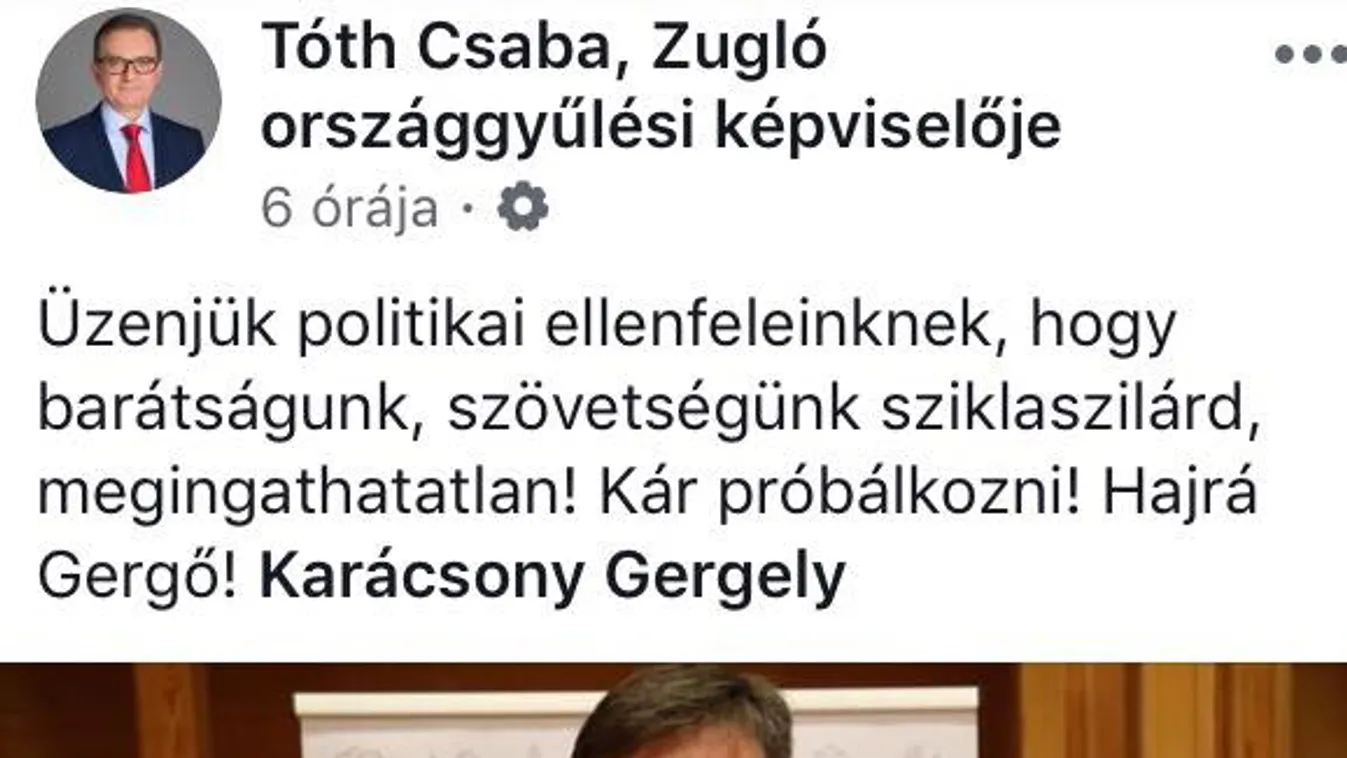 Mikor hazudnak? Karácsony és Tóth Csaba most éppen ölelik egymást