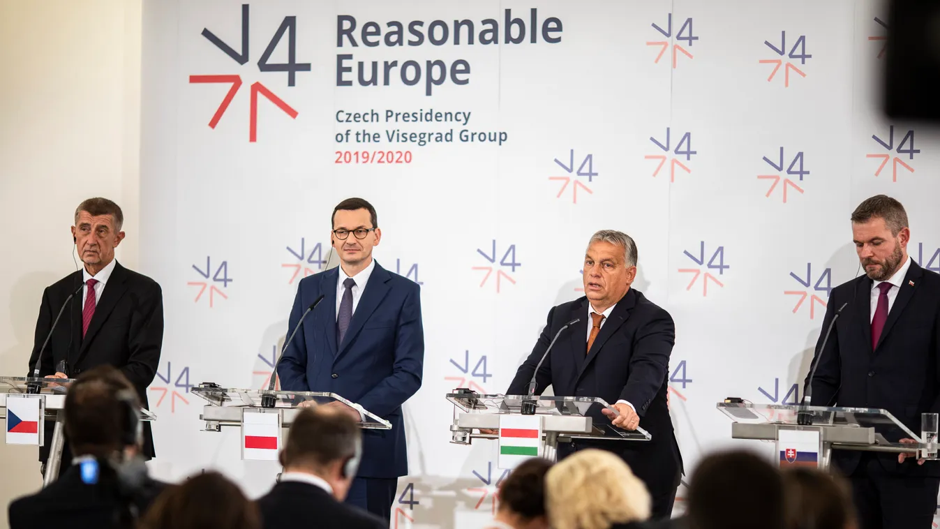 Orbán Viktor: Megnőtt a V4-ek ereje