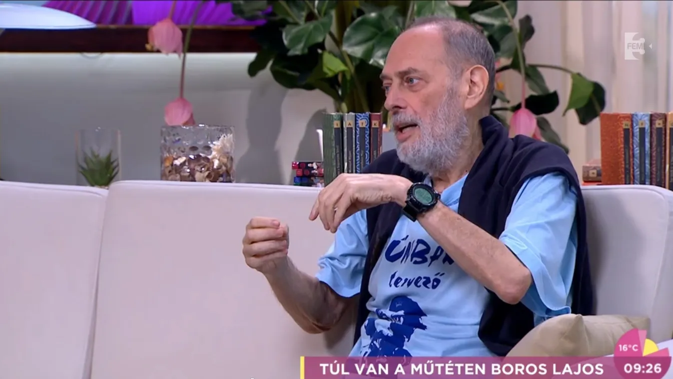 Rohantak a kórházba: kitépte magából a katétert Boros Lajos