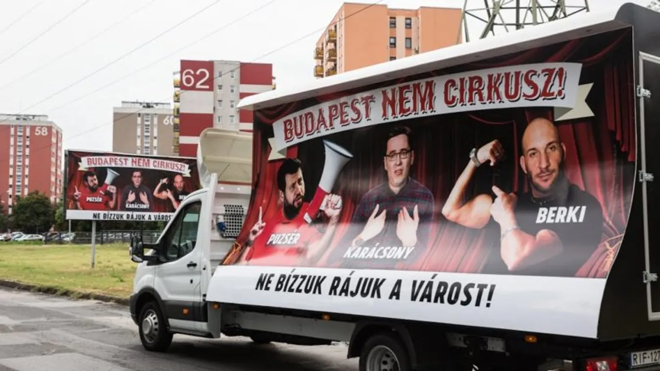 Ismét cirkuszi zene zavarta meg Karácsony Gergely produkcióját!