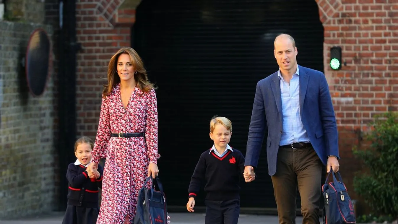 Charlotte hercegnő minden szívet elrabolt: így ment iskolába