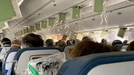 Pánik a repülőn, az utasok rémálma vált valóra! – videó