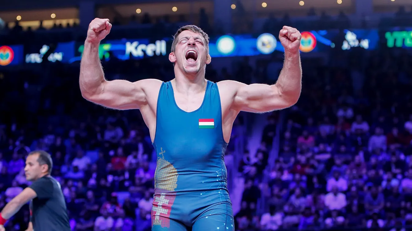 Így szurkolt tündéri kislánya a magyar világbajnoknak