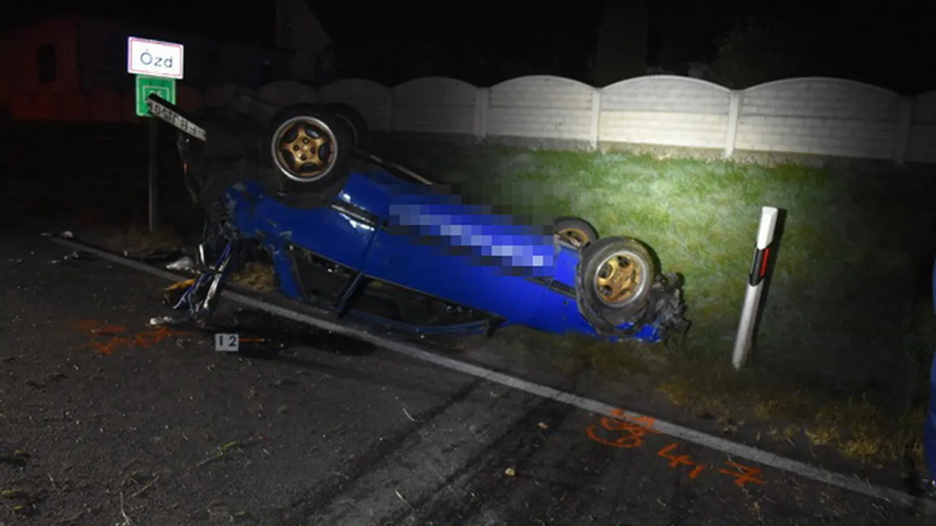 Rendőrök húzták ki a roncsok alól, hálából elmenekült a helyszínről