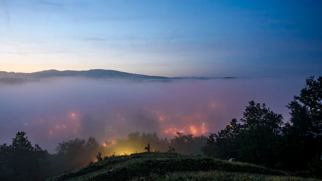Elképesztő jelenséget fotóztak Salgótarjánban, jelzi, hogy itt az ősz