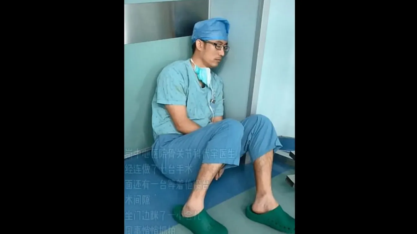 Hősként ünneplik az orvost, aki 7 műtét után összeesett a fáradtságtól