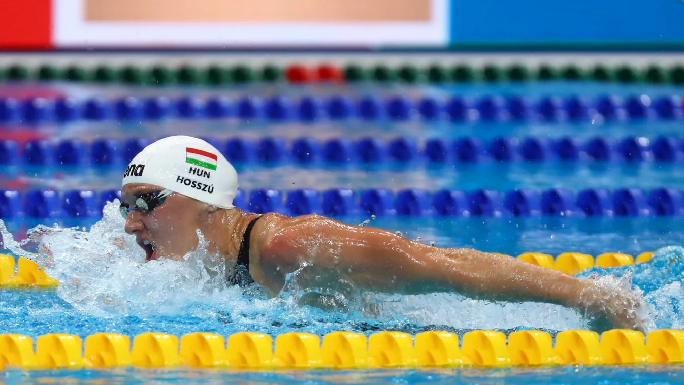 Fotó az uszodából, Hosszú Katinkát elkísérte új szerelme