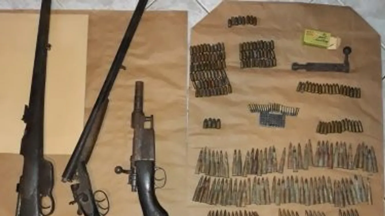 Borsodban akciózott a TEK, lecsaptak a fegyverraktárra - videó