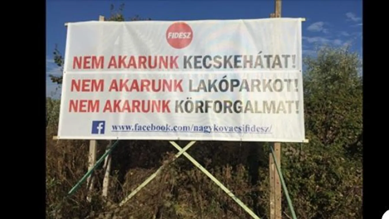 Súlyos kampánysértés Nagykovácsiban: feljelentést tett a Fidesz