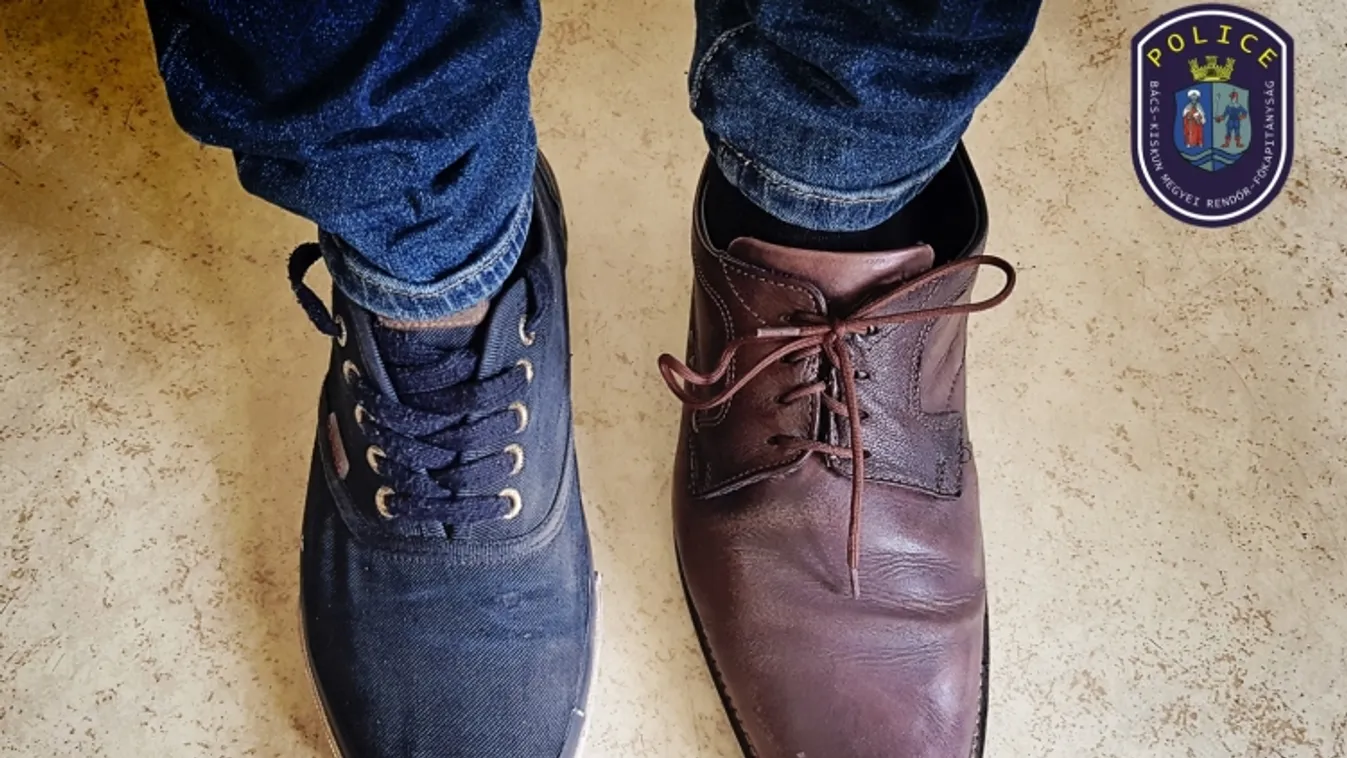Két jobblábas cipőt lopott a balfék tolvaj