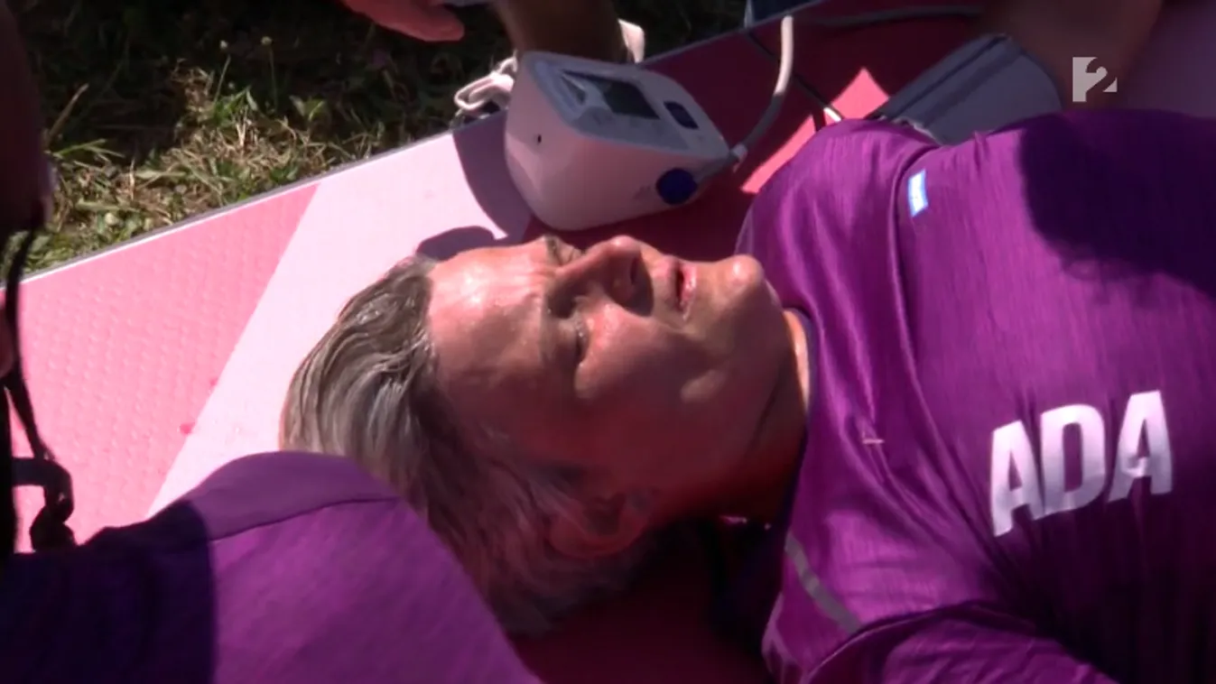 Dráma a forgatáson, ájultan rogyott össze a TV2 sztárja